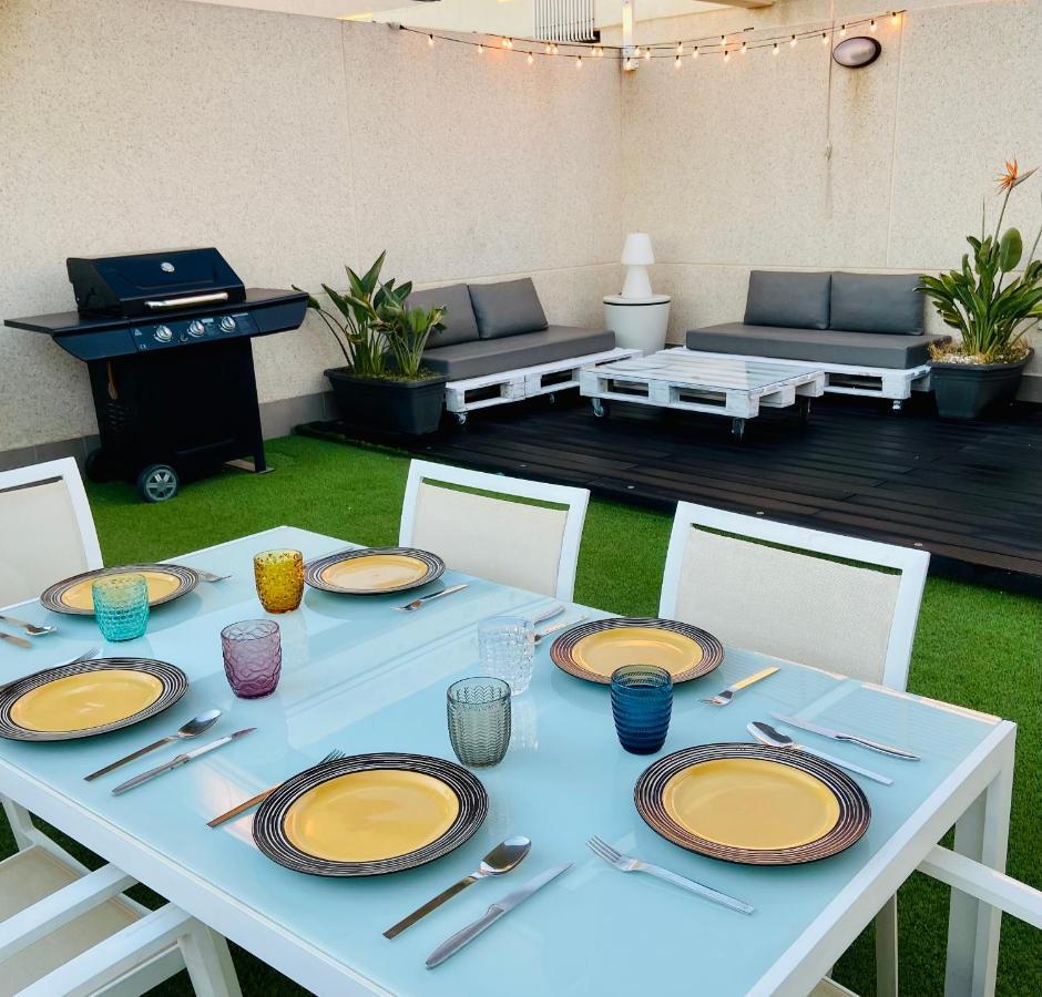 瓦伦西亚Patacona Premium Penthouse Sea Views & Barbecue公寓 外观 照片