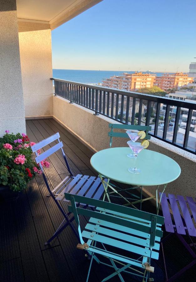 瓦伦西亚Patacona Premium Penthouse Sea Views & Barbecue公寓 外观 照片